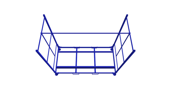Produkt AT 45142 pallet for the storage of heavy agricultural and tractor tyres