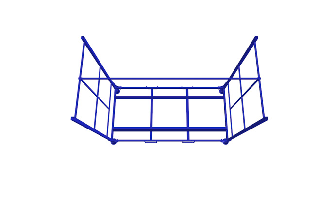 Produkt AT 45142 pallet for the storage of heavy agricultural and tractor tyres