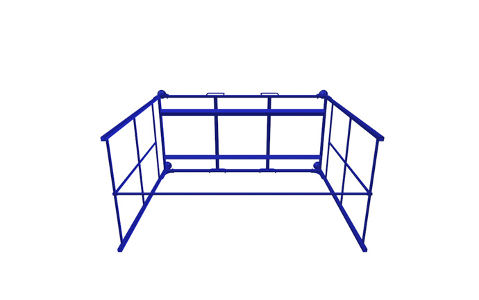 Produkt AT 45142 pallet for the storage of heavy agricultural and tractor tyres