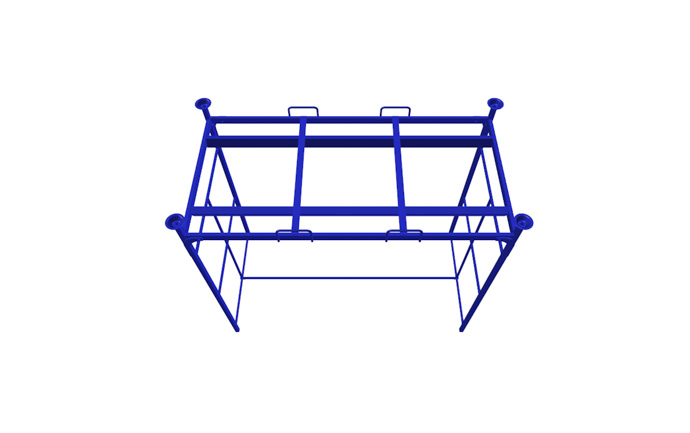 Produkt AT 45142 pallet for the storage of heavy agricultural and tractor tyres