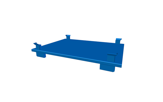 Produkt Metal platform transport palette ASP 021P00