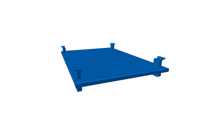 Produkt Metal platform transport palette ASP 021P00