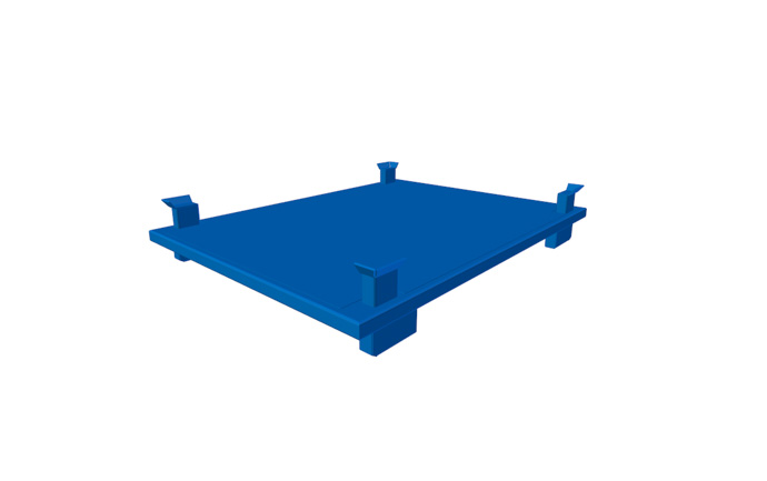 Produkt Metal platform transport palette ASP 021P00