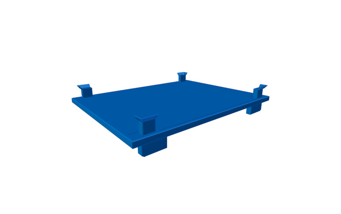 Produkt Metal platform transport palette ASP 021P00