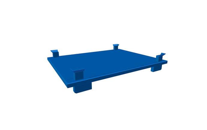 Produkt Metal platform transport palette ASP 021P00