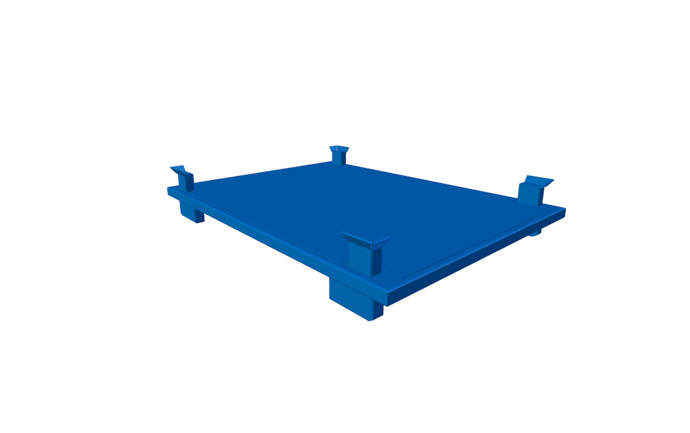 Produkt Metal platform transport palette ASP 021P00