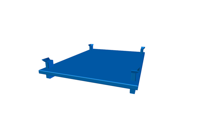 Produkt Metal platform transport palette ASP 021P00