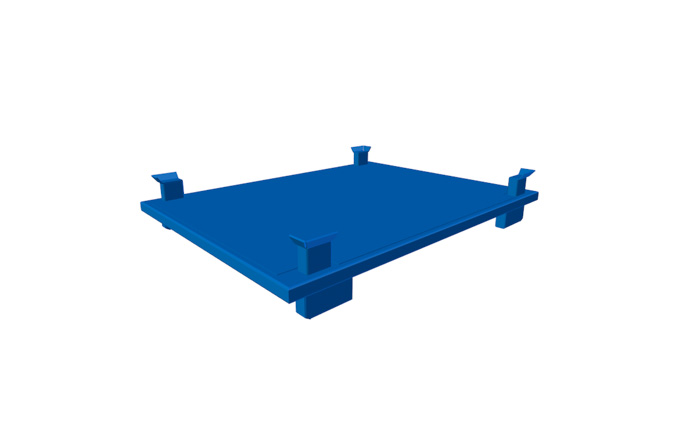 Produkt Metal platform transport palette ASP 021P00