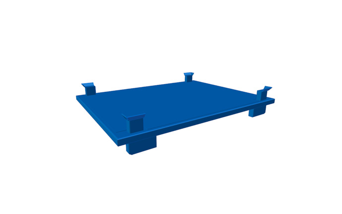 Produkt Metal platform transport palette ASP 021P00
