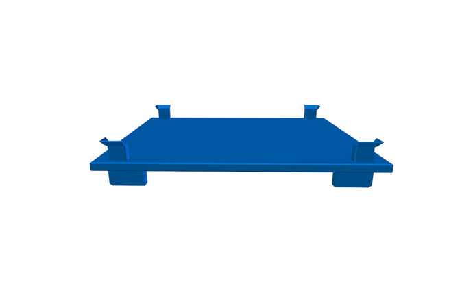 Produkt Metal platform transport palette ASP 021P00