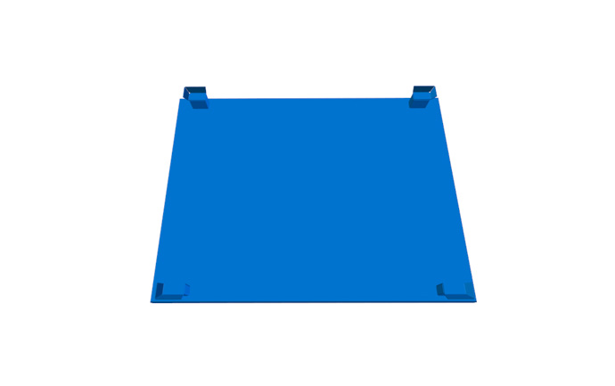 Produkt Metal platform transport palette ASP 021P00