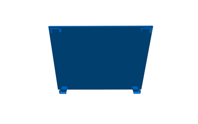 Produkt Metal platform transport palette ASP 021P00