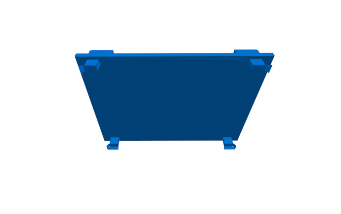 Produkt Metal platform transport palette ASP 021P00