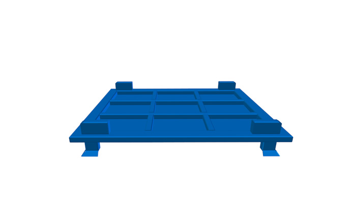 Produkt Metal platform transport palette ASP 021P00