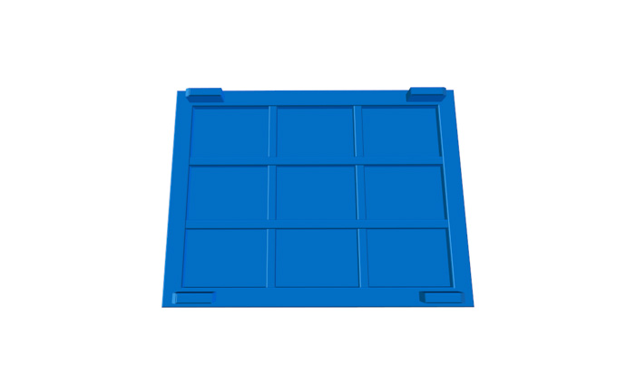 Produkt Metal platform transport palette ASP 021P00