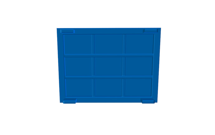 Produkt Metal platform transport palette ASP 021P00