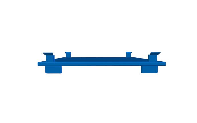 Produkt Metal platform transport palette ASP 021P00