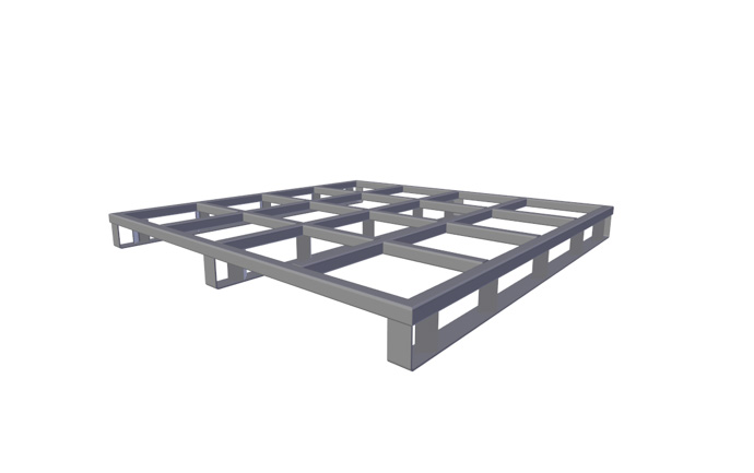 Produkt Stahl-Flachpalette ASP 026P00
