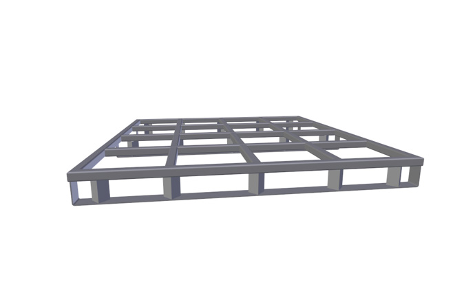 Produkt Stahl-Flachpalette ASP 026P00