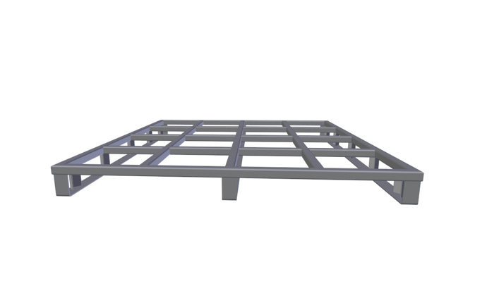 Produkt Stahl-Flachpalette ASP 026P00