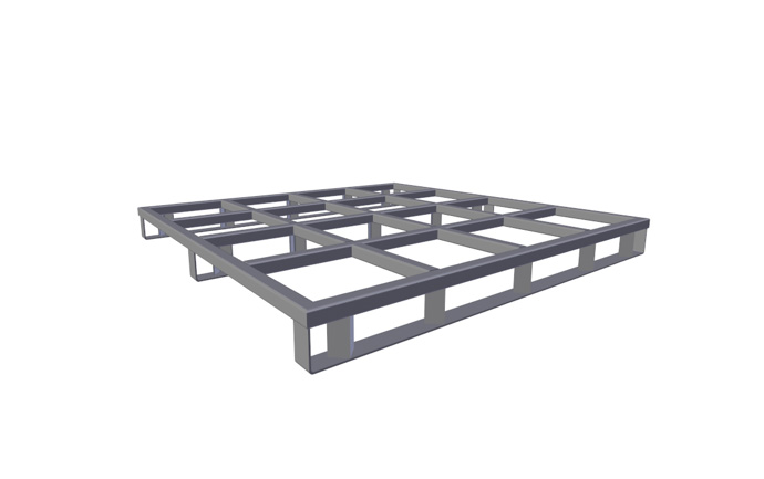 Produkt Stahl-Flachpalette ASP 026P00