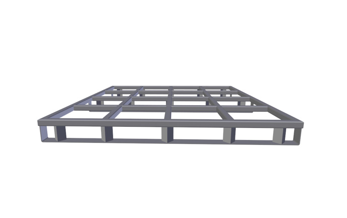 Produkt Stahl-Flachpalette ASP 026P00