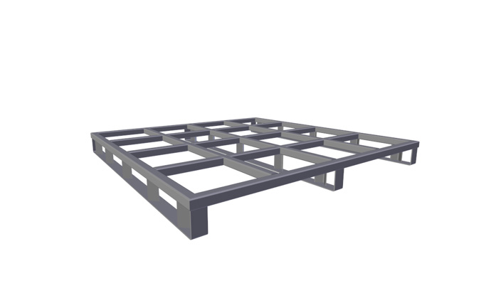 Produkt Stahl-Flachpalette ASP 026P00