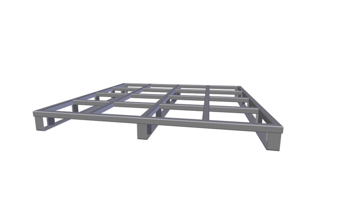 Produkt Stahl-Flachpalette ASP 026P00