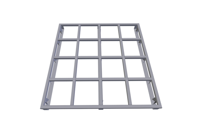 Produkt Stahl-Flachpalette ASP 026P00