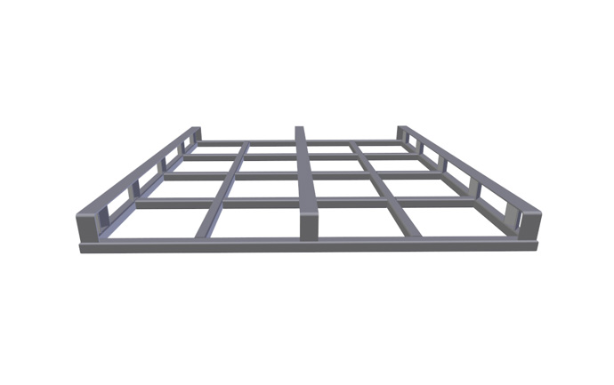 Produkt Stahl-Flachpalette ASP 026P00