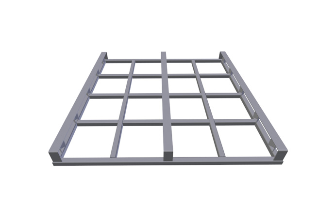 Produkt Stahl-Flachpalette ASP 026P00