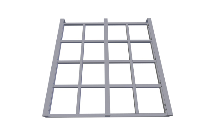 Produkt Stahl-Flachpalette ASP 026P00