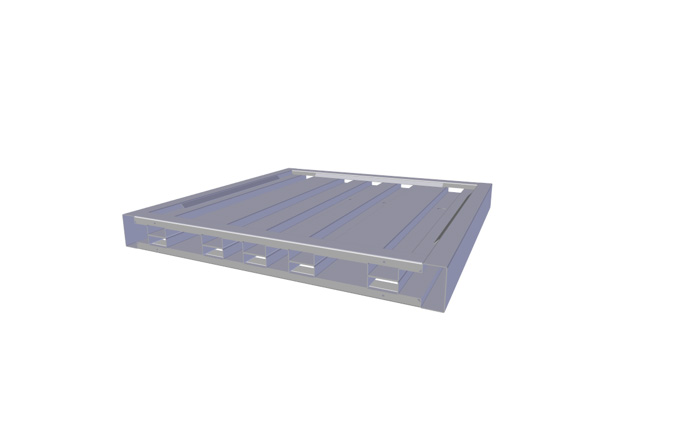 Produkt Metal platform transport palette AT 73316