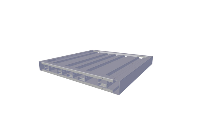 Produkt Metal platform transport palette AT 73316