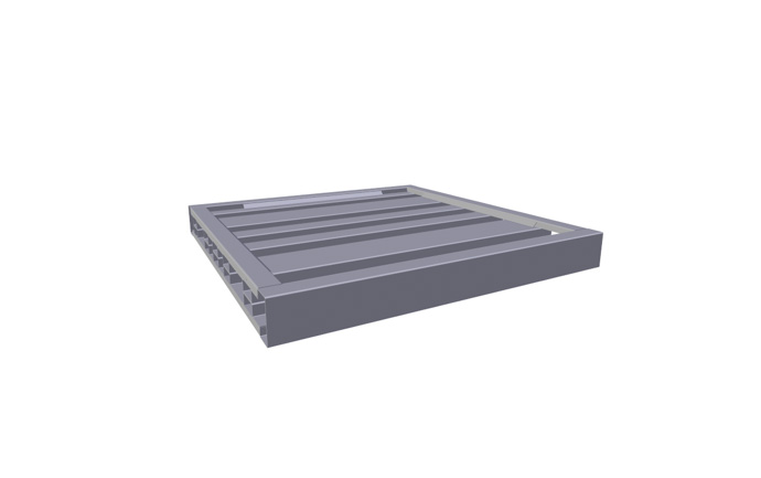 Produkt Metal platform transport palette AT 73316