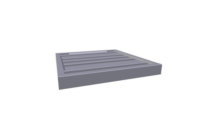 Produkt Metal platform transport palette AT 73316