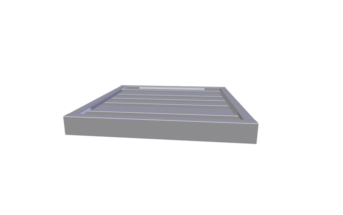 Produkt Metal platform transport palette AT 73316