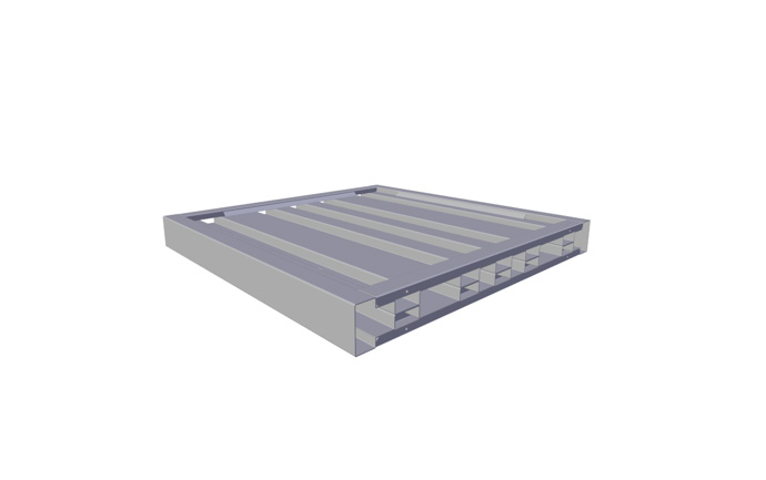 Produkt Metal platform transport palette AT 73316