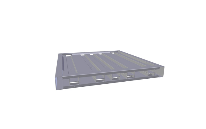 Produkt Metal platform transport palette AT 73316