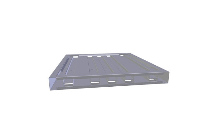 Produkt Metal platform transport palette AT 73316