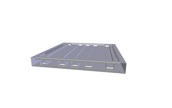 Produkt Metal platform transport palette AT 73316