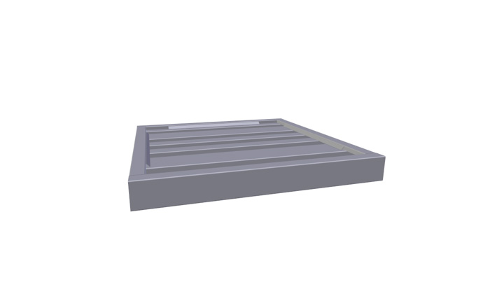 Produkt Metal platform transport palette AT 73316