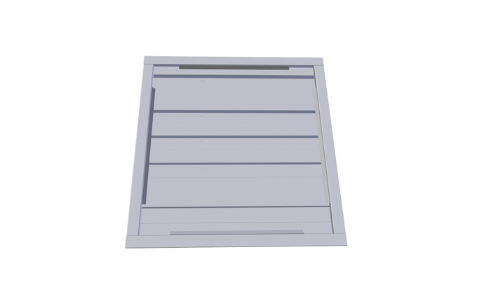 Produkt Metal platform transport palette AT 73316
