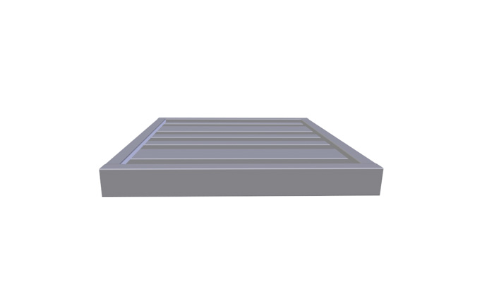 Produkt Metal platform transport palette AT 73316