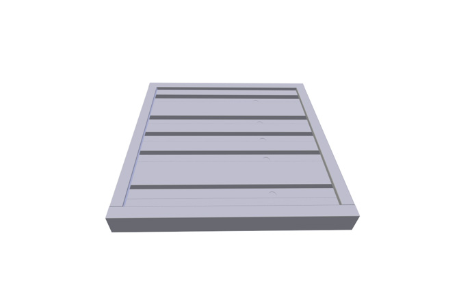 Produkt Metal platform transport palette AT 73316