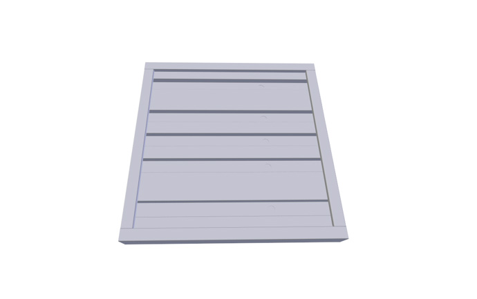 Produkt Metal platform transport palette AT 73316