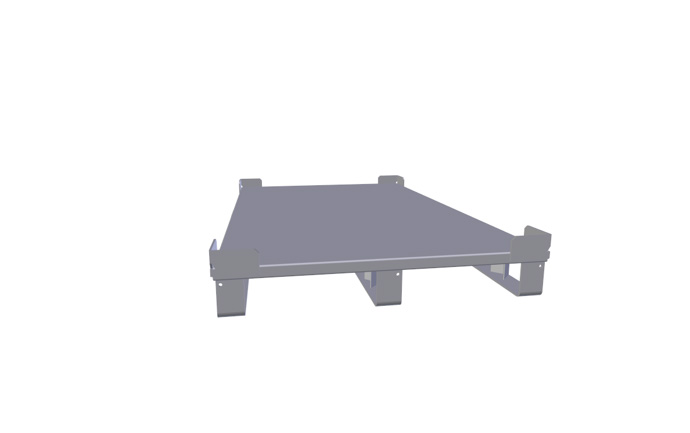 Produkt Metal platform transport palette AT 79326