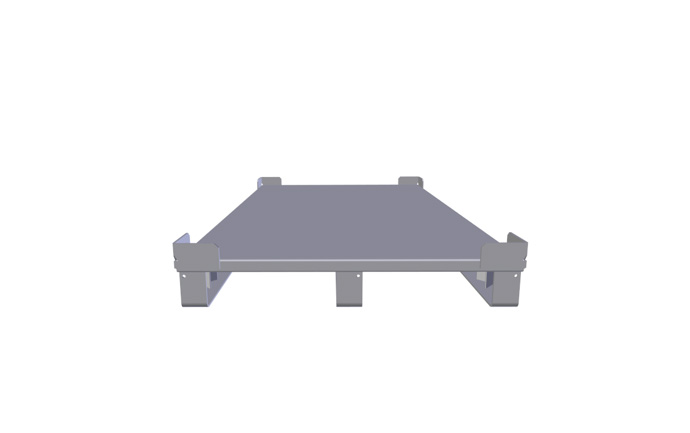 Produkt Metal platform transport palette AT 79326