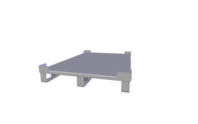 Produkt Metal platform transport palette AT 79326