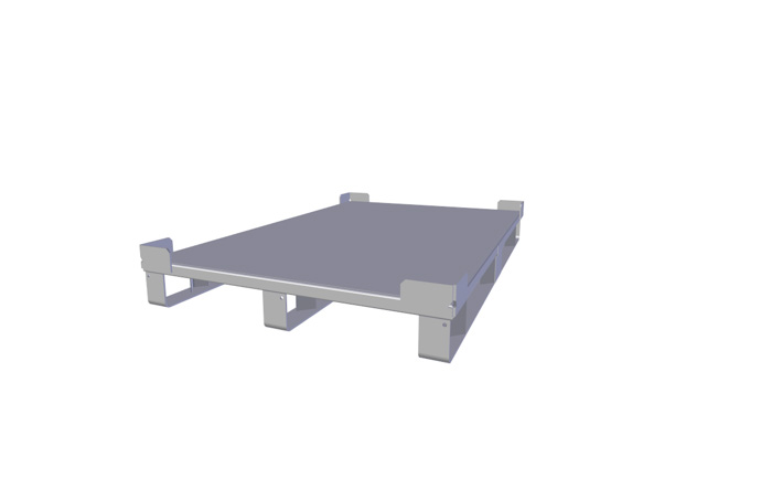 Produkt Metal platform transport palette AT 79326